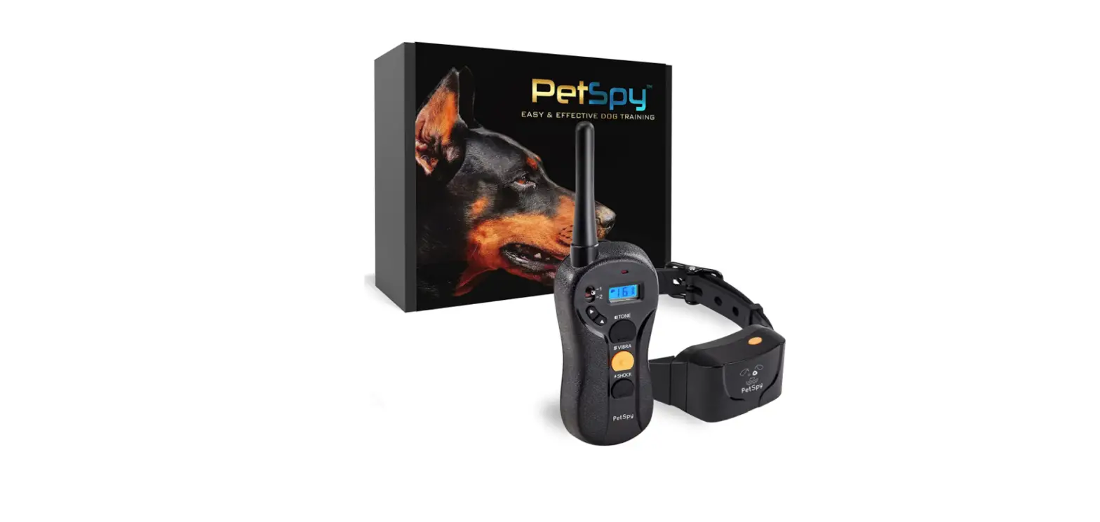 Petspy P620 Dog Training Shock Collar For Dogs User Manual