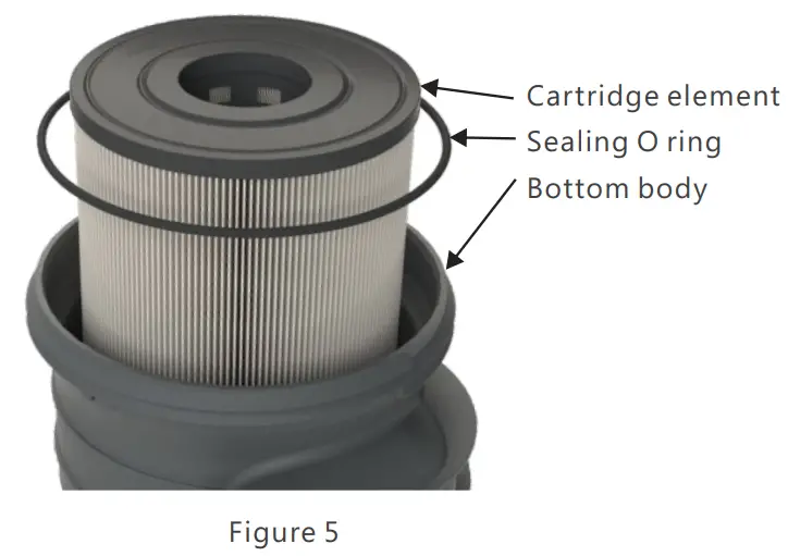 Emox ICF200 Single Element Cartridge Filter - Fig 7