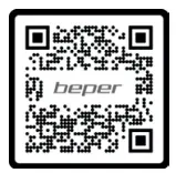 beper 50.451 Cyclonic Vacuum Cleaner - qr code