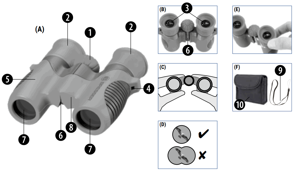BRESSER 8810621 Junior 6x21 Binoculars - fig