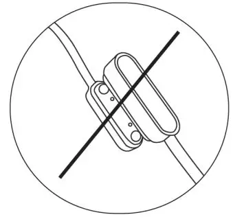 alza SPTTHR011 ANT+ Bluetooth Heart Rate Armband User Manual - The following operations are not allowed