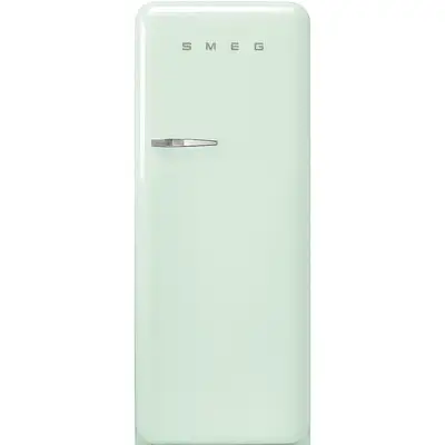 smeg FAB28URPG3 50s Retro Style Aesthetic Pastel Green Right Hinge Refrigerator - Cover