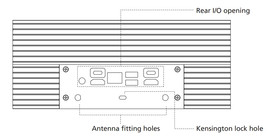 akasa A-NUC87-A1B Fanless Case - Figure 3