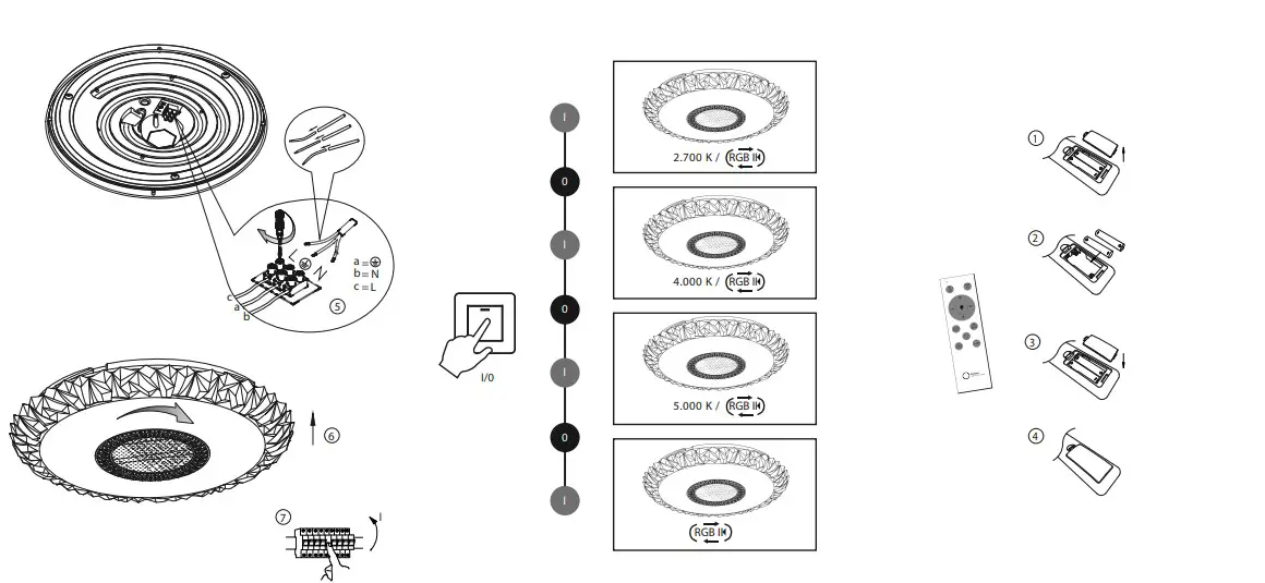Paul Neuhaus 14376 Ceiling Light (2)