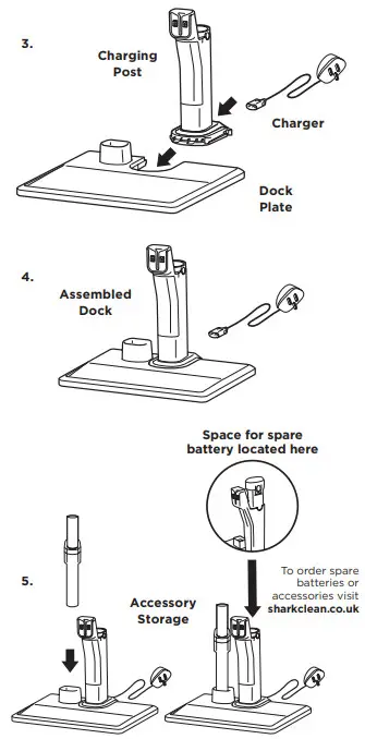 Shark Cordless Handheld Vacuum - ASSEMBLY 1