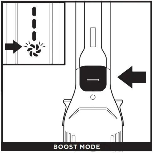 Shark Cordless Handheld Vacuum - BOOST MODE