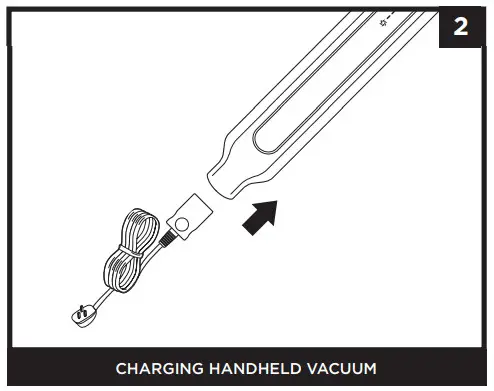 Shark Cordless Handheld Vacuum - CHARGING HANDHELD VACUUM