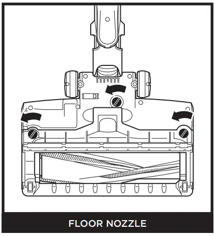 Shark Cordless Handheld Vacuum - CLEANING FLOOR NOZZLE