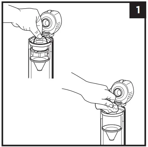 Shark Cordless Handheld Vacuum -DUST CUP 1