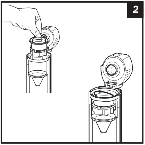 Shark Cordless Handheld Vacuum -DUST CUP 2