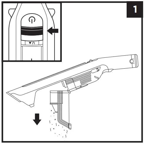 Shark Cordless Handheld Vacuum - EMPTYING THE DUST CUP 1