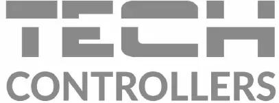 TECH CONTROLLERS EU-RI-1 Wire Room Thermostat LOGO