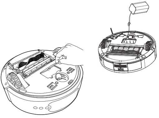 myVacBot SN500 Robot Vacuum -Bin