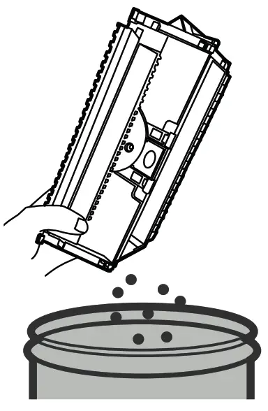 myVacBot SN500 Robot Vacuum - Dust Bin Cleaning--