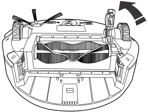 myVacBot SN500 Robot Vacuum - Hold and lift