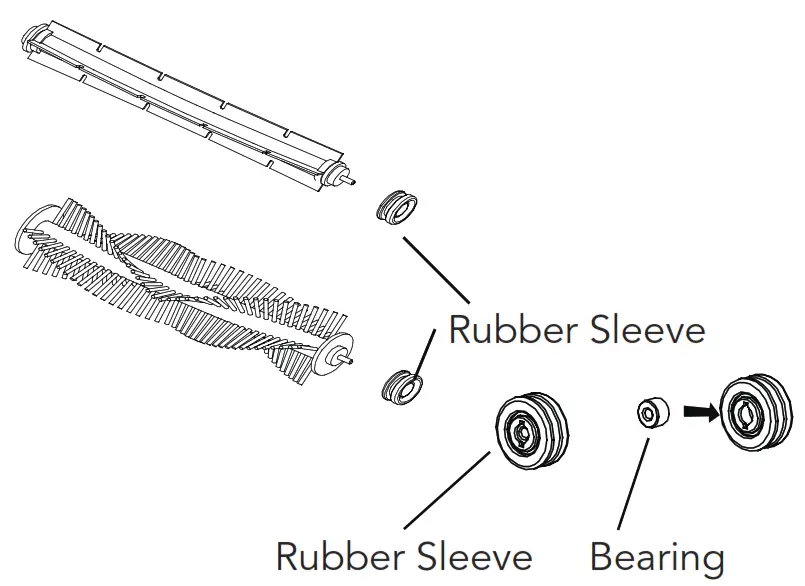 myVacBot SN500 Robot Vacuum - Remove