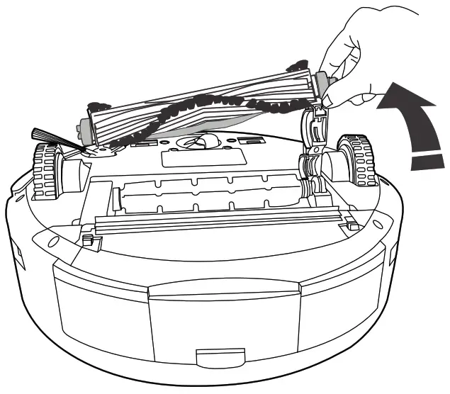 myVacBot SN500 Robot Vacuum - The main brush