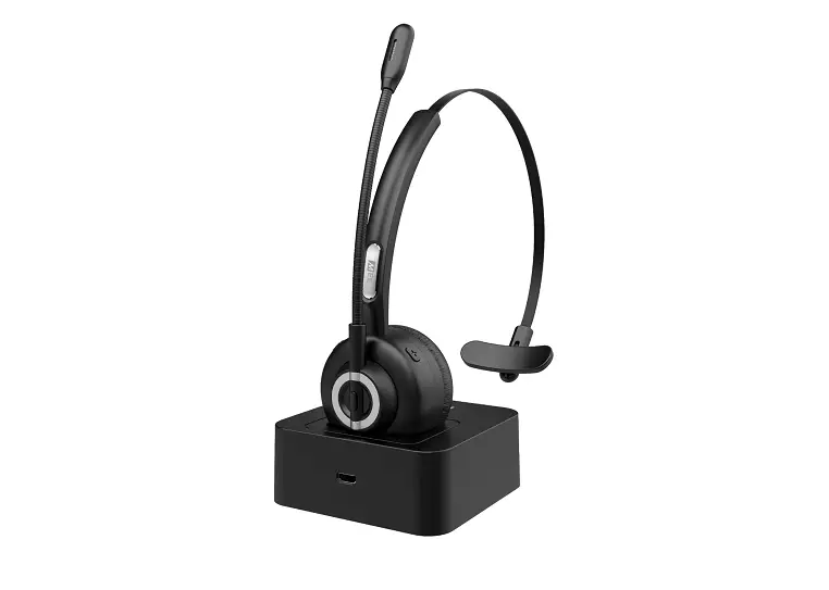 Mee Audio H6d Bluetooth Wireless Headset With Dock And Boom Microphone User Manual
