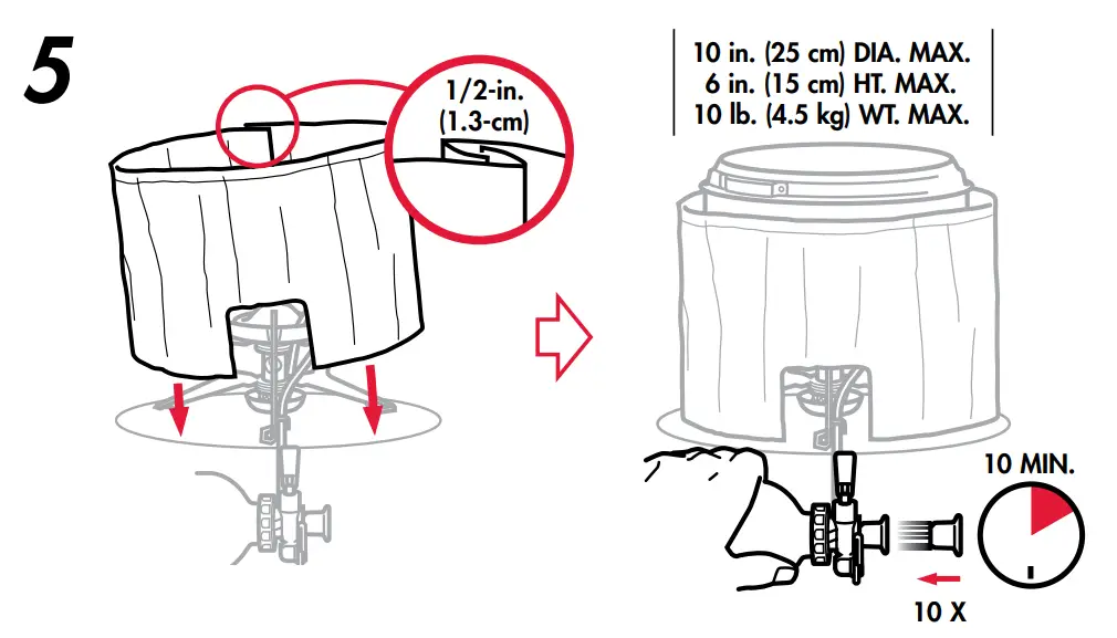 MSR 06633 Whisperlite International Multi-Fuel Stove - fig21