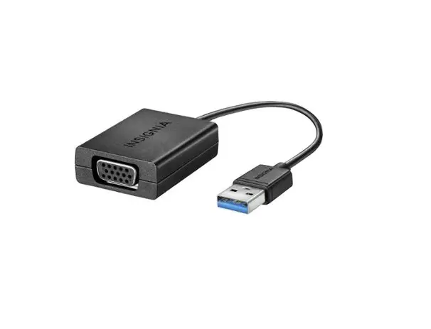 Insignia Ns-pu96203/ Ns-pu96203-c Usb To Vga Adapter Quick Setup Guide Insignia Ns-pu96203/ Ns-pu96203-c Usb To Vga Adapter Quick Setup Guide