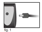 Homedics NMSQ-100 Neck & Shoulder Massager - Adaptor Instructions Fig 1