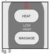Homedics NMSQ-100 Neck & Shoulder Massager - Homedics NMSQ-100 Neck & Shoulder Massager - Adaptor Instructions Fig 3