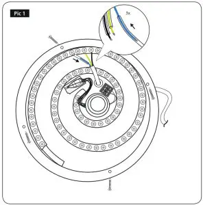 hama 00176561 WiFi Ceiling Light-- 00176561 WiFi Ceiling Light