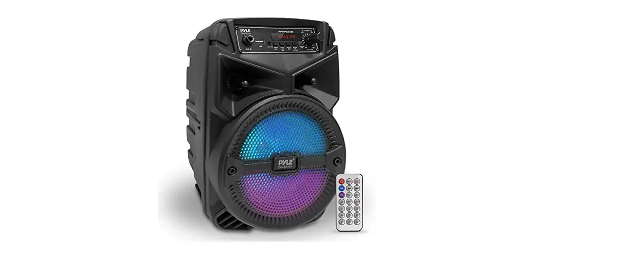 Naxa Nds-8009 8 Inch Portable Speaker With Bluetooth And Tws Instruction Manual