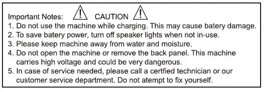 naxa NDS-8009 8 Inch Portable Speaker with Bluetooth and TWS fig 4