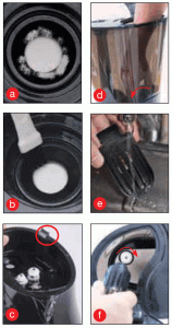 AIR INNOVATION MH-902 Clean Mist Top-Fill Sensa Touch Humidifier - Tank Cleaning