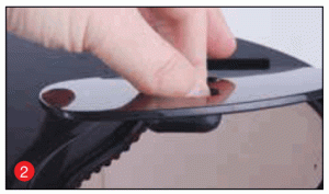 AIR INNOVATION MH-902 Clean Mist Top-Fill Sensa Touch Humidifier - open the Water