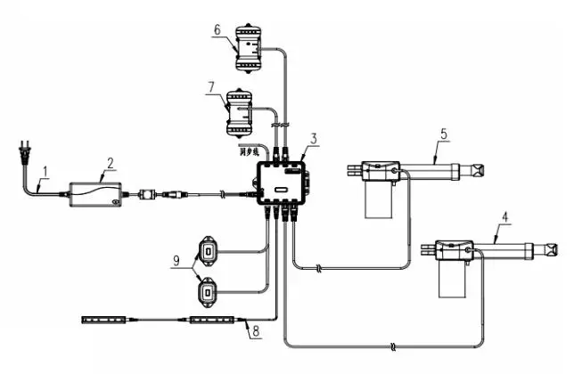Richmat HJC26C Ble Control box-diagram