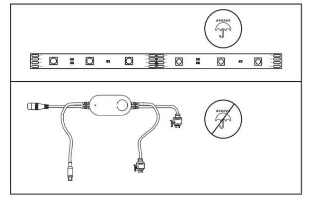 iqonic WiFi Led Strip - Shortening the led strip 3
