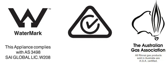 Rinnai S26i Continuous Flow Solar Hot Water Booster- appliance