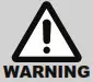 WARNING icon