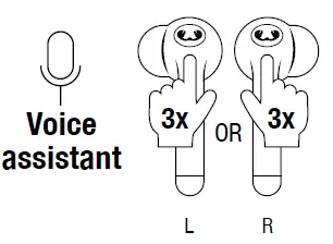 FRESH N REBEL 3TW2100 Twins 2 Tip True Wireless Earbuds Specifications Fig7