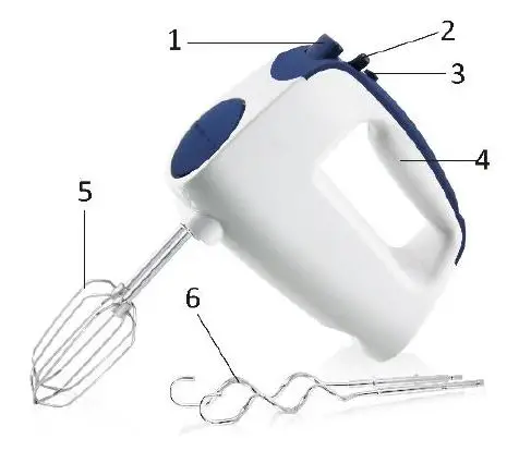 emerio HM-110921.1 Hand Held Mixer 150 fig 1