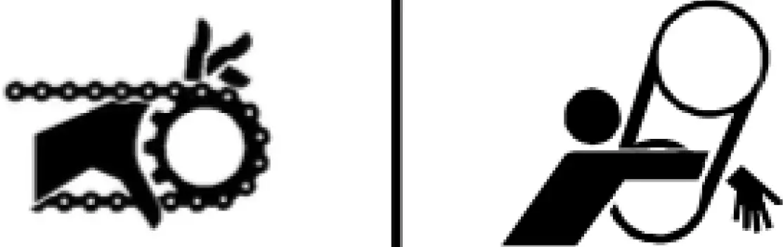 MISSING GUARD HAZARD