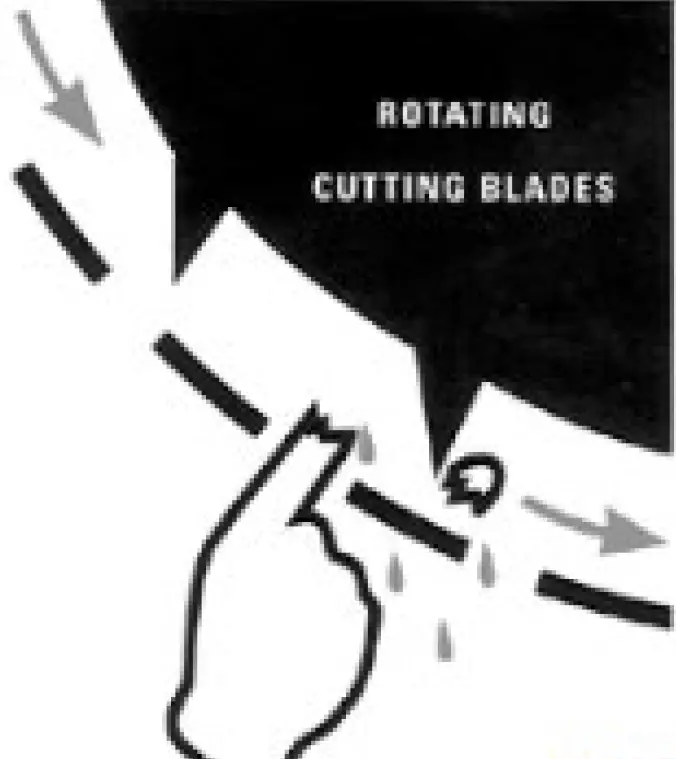 ROTATING CUTTING BLADES