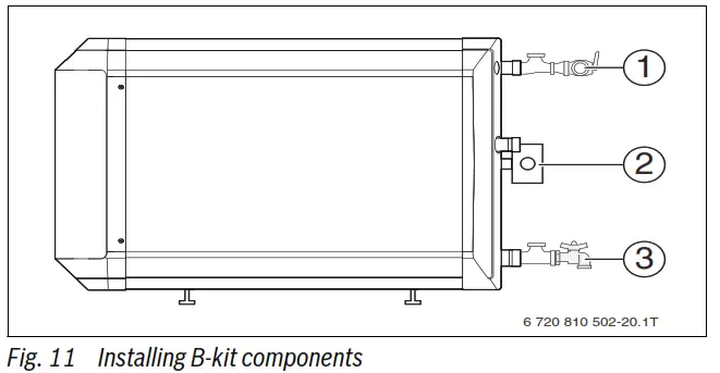 Buderus LT300 1 Logalux Indirect Water Heater - components