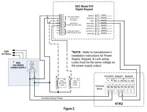 SDC 474U Touchless Sense Switch - Figure 2