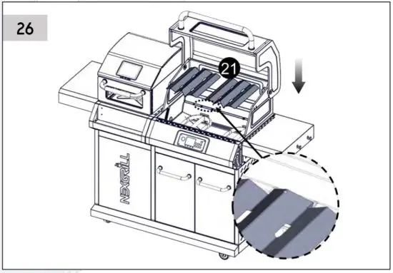 NEXGRILL 720-1055 Neevo 720 Digital Smart Grill - figure 35