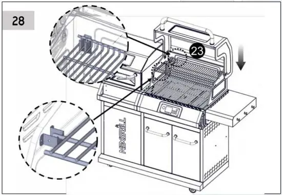 NEXGRILL 720-1055 Neevo 720 Digital Smart Grill - figure 37