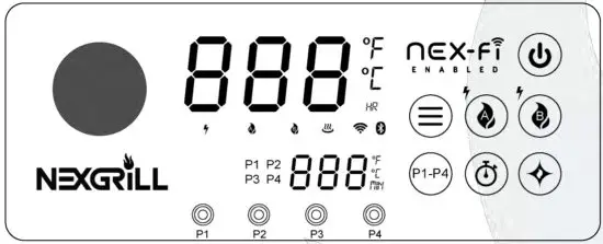 NEXGRILL 720-1055 Neevo 720 Digital Smart Grill - figure 46