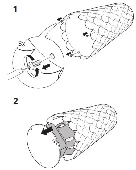 SOLBO Table Lamp Instruction - Lamp 2