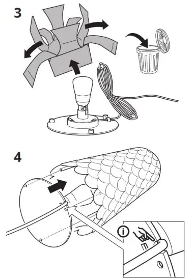 SOLBO Table Lamp Instruction - Lamp 3