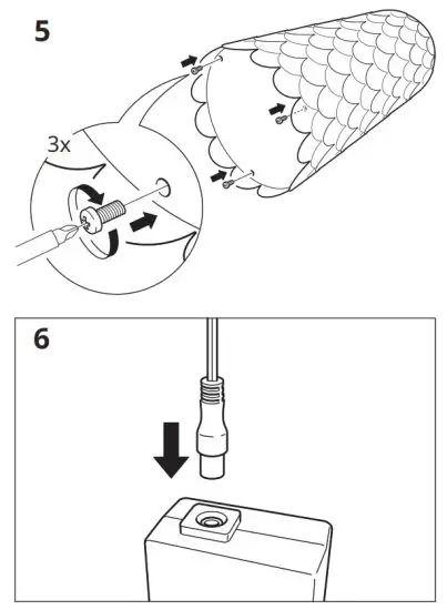 SOLBO Table Lamp Instruction - Lamp 4