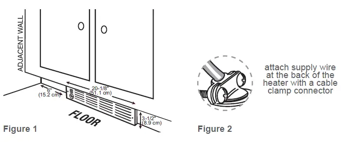 Glen Dimplex AMERICAS Under Cabinet Heater (UCH) FIG 4