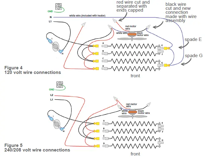 Glen Dimplex AMERICAS Under Cabinet Heater (UCH) FIG 6