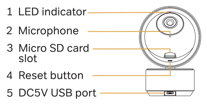 Arenti SPEED10 Doma 1 Smart Indoor Pan Tilt Wi Fi Camera - fig 1
